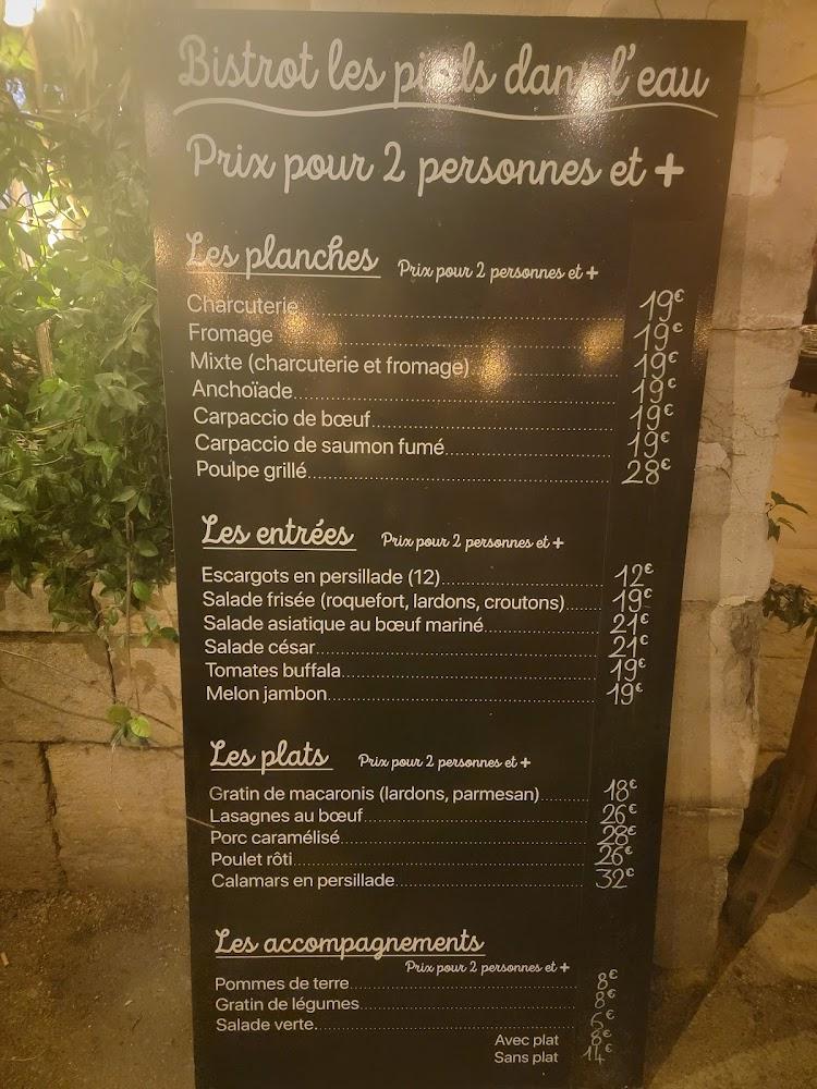 Bistrot Les Pieds dans l’Eau - Menu Image 2